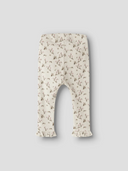 NBFLAGO MER SLIM LEGGINGS - TURTLEDOVE ROSE FLOWER