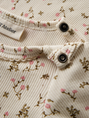 NBFLAGO MAU LS SLIM BODY - TURLETODE ROSE FLOWER