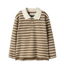 NMMLIMIA LS LOOSE POLO TOP LIL - KANGAROO