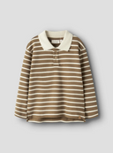NMMLIMIA LS LOOSE POLO TOP LIL - KANGAROO