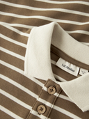 NMMLIMIA LS LOOSE POLO TOP LIL - KANGAROO