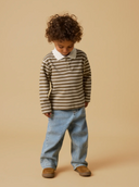 NMMLIMIA LS LOOSE POLO TOP LIL - KANGAROO