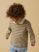 NMMLIMIA LS LOOSE POLO TOP LIL - KANGAROO