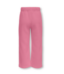 KMGSWEAT EMB WIDE PANT VD SWT - CASHMERE ROSE EMB STRAWBERRY