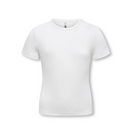 KOGLUCKY S/S O NECK TOP JRS - CLOUD DANCER
