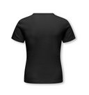 KOGLUCKY S/S O NECK TOP JRS - BLACK