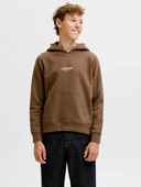 JJESOHO SWEAT HOOD NOOS JNR - COCOA