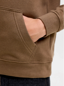 JJESOHO SWEAT HOOD NOOS JNR - COCOA