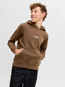 JJESOHO SWEAT HOOD NOOS JNR - COCOA