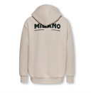 OSJCERES MILANO OVZ LS HOODIE SWEAT - COCONUT MILK