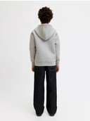 JCOLEGACY SWEAT SCUBA ZIP HOOD NOOS JNR - LIGHT GREY MELANGE