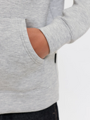 JCOLEGACY SWEAT SCUBA ZIP HOOD NOOS JNR - LIGHT GREY MELANGE