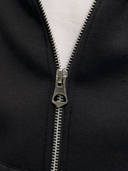 JCOLEGACY SWEAT SCUBA ZIP HOOD NOOS JNR - BLACK