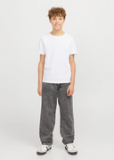 JJICHRIS JJORIGINAL SQ 853 NOOS JNR - GREY DENIM