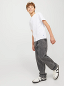 JJICHRIS JJORIGINAL SQ 853 NOOS JNR - GREY DENIM