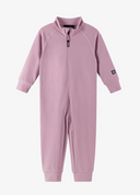 FLEECE OVERALL TARHAAN - GREY PINK