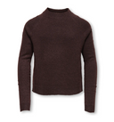 KOGRICA LIFE LS PULLOVER VD KNT - CHOCOLATE TORTE MELANGE