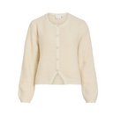 VIPIGGA O-NECK L/S KNIT JACKET - BIRCH