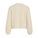 VIPIGGA O-NECK L/S KNIT JACKET - BIRCH