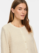 VIPIGGA O-NECK L/S KNIT JACKET - BIRCH