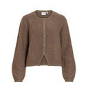 VIPIGGA O-NECK L/S KNIT JACKET - FALCON