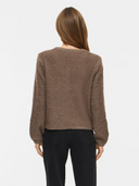 VIPIGGA O-NECK L/S KNIT JACKET - FALCON