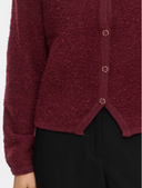VIPIGGA O-NECK L/S KNIT JACKET - PORT ROYALE