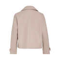 VISOLO L/S SHORT JACKET/TES/2 - NATURAL MELANGE