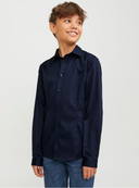 JPRPARMA SHIRT L/S NOOS JNR - NAVY BLAZER