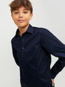 JPRPARMA SHIRT L/S NOOS JNR - NAVY BLAZER