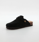 SANDAL FLORENS VENTI LEATHER UPPER - BLACK
