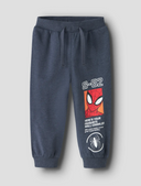 NMMACTOR SPIDER NREG SWE PANTS BRU MARVEL - OMBRE BLUE/MELANGE