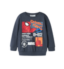 NMMACTOR SPIDER NREG SWEAT BRU MAR - OMBRE BLUE MELANGE