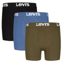 LHB LEVIS 3PK BOXER BRIEF - BLACK