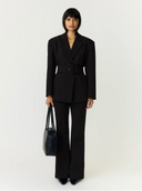 YASTRAVY LS BLAZER - BLACK