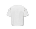 KOGRIRI LIFE S/S O-NECK STONES TOP - CLOUD DANCER/YOURS