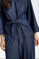 EFFI BLOUSE - DARK BLUE