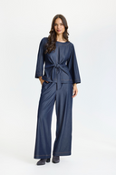EFFI BLOUSE - DARK BLUE