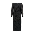 VIMIRANDA L/S MIDI DRESS - BLACK BEAUTY
