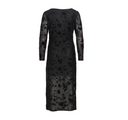 VIMIRANDA L/S MIDI DRESS - BLACK BEAUTY