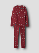 NKNVISMAS LS NIGHTSET - RED DAHLIA /CHRISTMAS