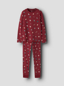 NKNVISMAS LS NIGHTSET - RED DAHLIA /CHRISTMAS