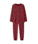 NANVISMAS LS NIGHTSET RED DAHLIA/CHRISTMAS - VAKSEN