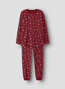 NANVISMAS LS NIGHTSET RED DAHLIA/CHRISTMAS - VAKSEN