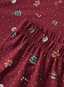NANVISMAS LS NIGHTSET RED DAHLIA/CHRISTMAS - VAKSEN