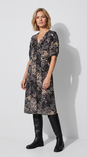 JO DRESS 1/2 SLEEVE GREY