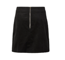 YASCORA HW SHORT SKIRT - BLACK