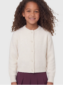 KOGLUMI LIFE L/S BUTTON CARDIGAN KNT GRL - BIRCH