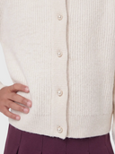 KOGLUMI LIFE L/S BUTTON CARDIGAN KNT GRL - BIRCH