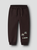 NMMRALLE NREG SWE PANT - CHOCOLATE PLUM
